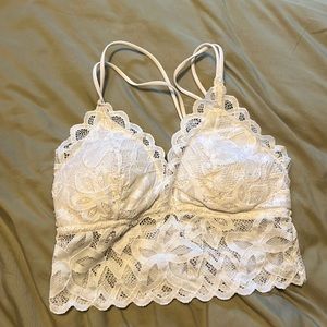 White Lace Bralette